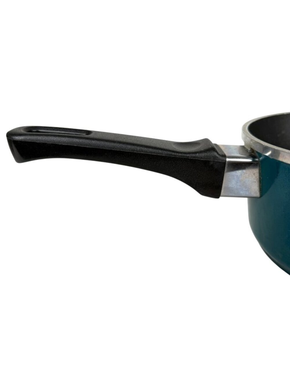 2 Vintage Club Aluminum Teal Nonstick Sauce Pans With Lids 1 QT 2 Quart Cookware - Picture 16 of 16